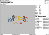 Minniemama25 Embroidery File 6 sizes