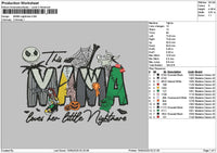 Mamatext 1505 Embroidery File 6 sizes