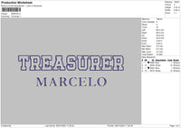 16 Names Embroidery Files