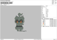 Marshadow Embroidery File 6 sizes