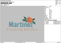 Martineztext Embroidery File 6 sizes