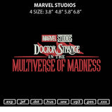 Marvel Studios Embroidery File 4 size