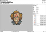 Marv Home Alone Embroidery File 5 Sizes