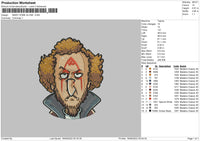 Marv Home Alone Embroidery File 5 Sizes