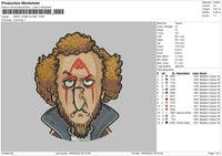 Marv Home Alone Embroidery File 5 Sizes