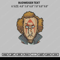 Marv Home Alone Embroidery File 5 Sizes