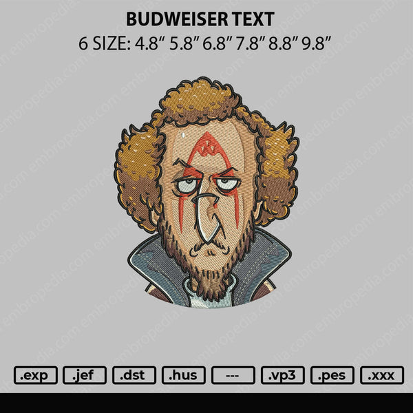 Marv Home Alone Embroidery File 5 Sizes