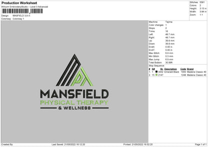 Masfield Embroidery File 4 size
