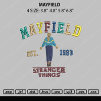 Mayfield Embroidery File 4 size