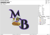 Mb Chef Embroidery File 6 sizes