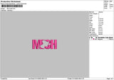 Mchpuff Embroidery File 6 sizes