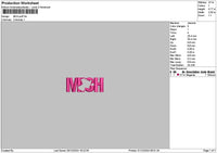 Mchpuff Embroidery File 6 sizes