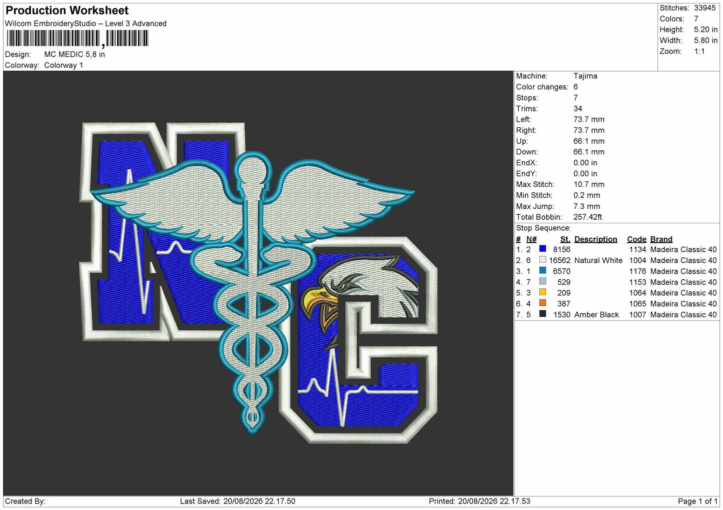Nc Text Embroidery Machine Design File 6 sizes