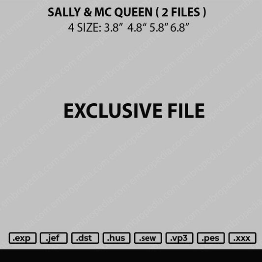 Sally & MC Queen Embroidery 2 Files