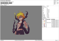 Melodias Embroidery File 4 sizes