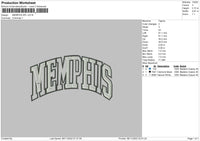 Memphis Apl Embroidery File 6 sizes