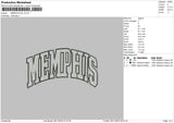 Memphis Apl Embroidery File 6 sizes