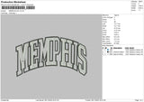 Memphis Apl Embroidery File 6 sizes