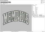 Memphis Apl Embroidery File 6 sizes