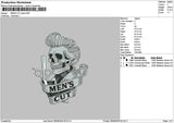Menscut Skull 02