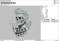 Menscut Skull 02