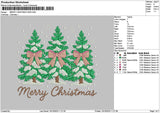 Christmastext 1510 Embroidery File 6 sizes