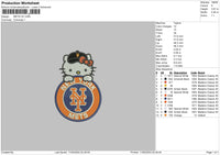 Hk Mets Embroidery File 6 sizes