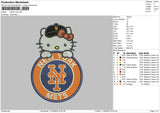 Hk Mets Embroidery File 6 sizes