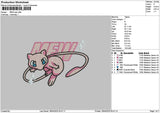 Mew1804 Embroidery File 6 sizes