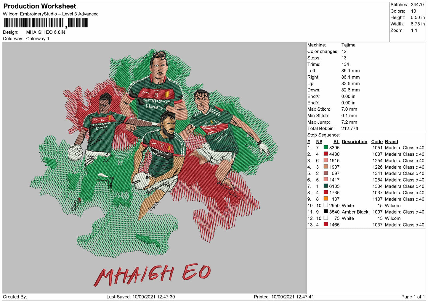 MHAIGH EO Embroidery File 4 size