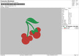 Mickey Fruit Embroidery File 6 sizes