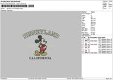 Mickey 1611 Embroidery File 6 sizes