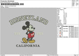 Mickey 1611 Embroidery File 6 sizes