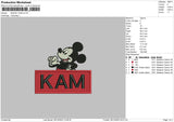Kam Embroidery File 6 sizes