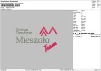 Mieszatatext Embroidery 2 Files