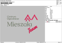 Mieszatatext Embroidery 2 Files