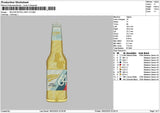 Millerbottle V2 Embroidery File 6 sizes