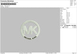 MK Circle Embroidery File 4 size