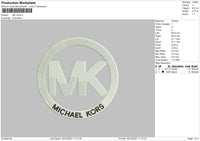 MK Circle Embroidery File 4 size