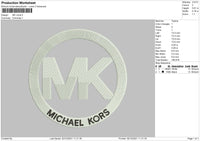 MK Circle Embroidery File 4 size