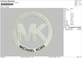 MK Circle Embroidery File 4 size