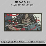 Mo Dao Zu Shi Embroidery File 4 size