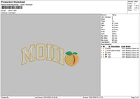 Moiiitext Embroidery File 6 sizes