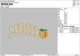 Moiiitext Embroidery File 6 sizes