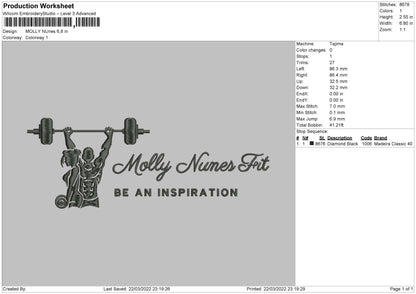 Molly Nunes Embroidery File 4 size