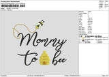 Mommytext 1101 Embroidery File 6 sizes