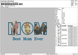 Mom Photo 0506 Embroidery File 6 sizes