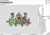 Mom Tstory Embroidery File 6 sizes