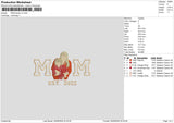 Mom Photo V3 Embroidery File 6 sizes