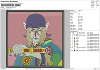 Mononoke Embroidery File 4 size